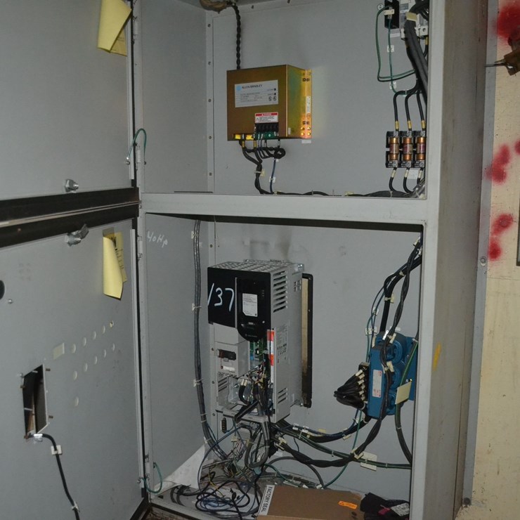 1-ALLEN BRADLEY 40HP & 1 ALLEN BRADLEY 50HP POWER FLEX STARTER W/ DISCONNECT