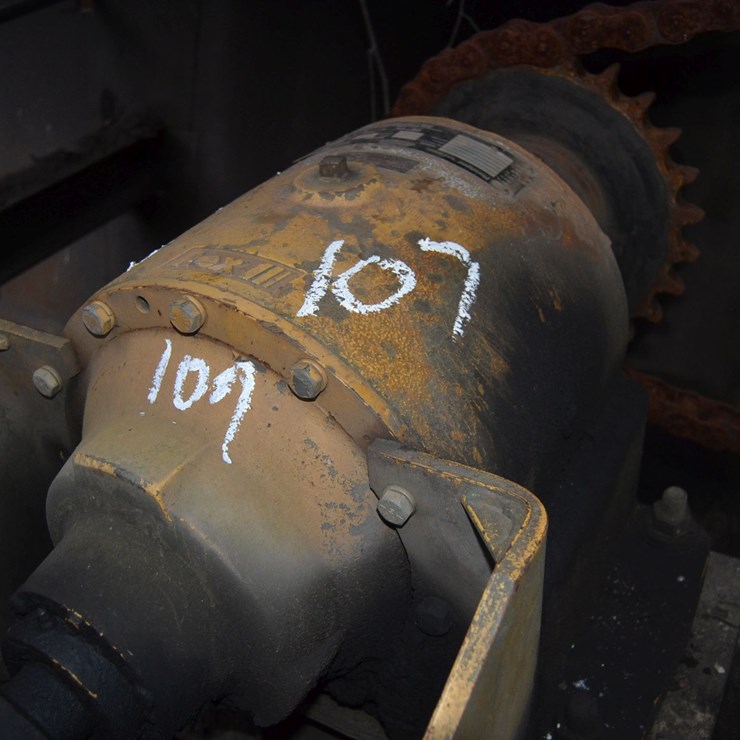 REX PLANT DRIVE 17 TO 1 RATIO W/ 50HP MOTOR