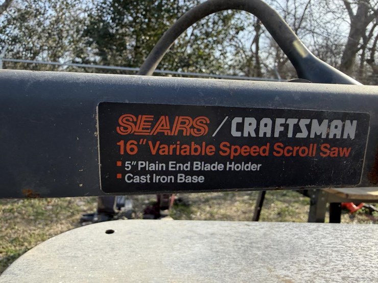 #56-•-sears-craftsman-16"-variable-scroll-saw-on-table-image-3