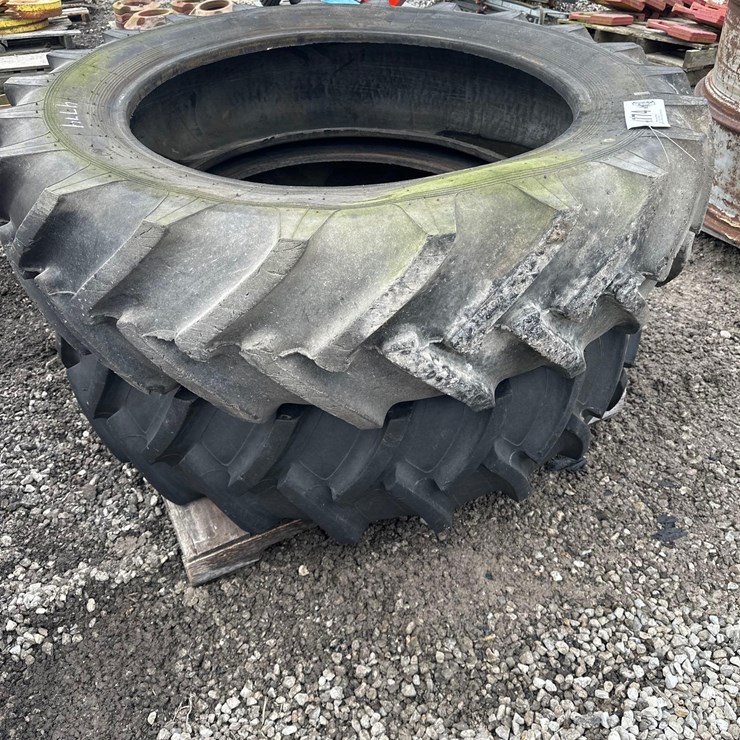 (2) 15.5-38 MISMATCHED TIRES