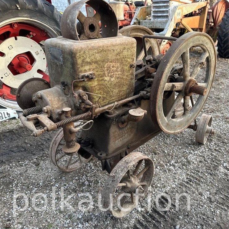 FULLER & JOHNSON 5 HP H&M ON TRUCKS (SN# 89142) (HESS)