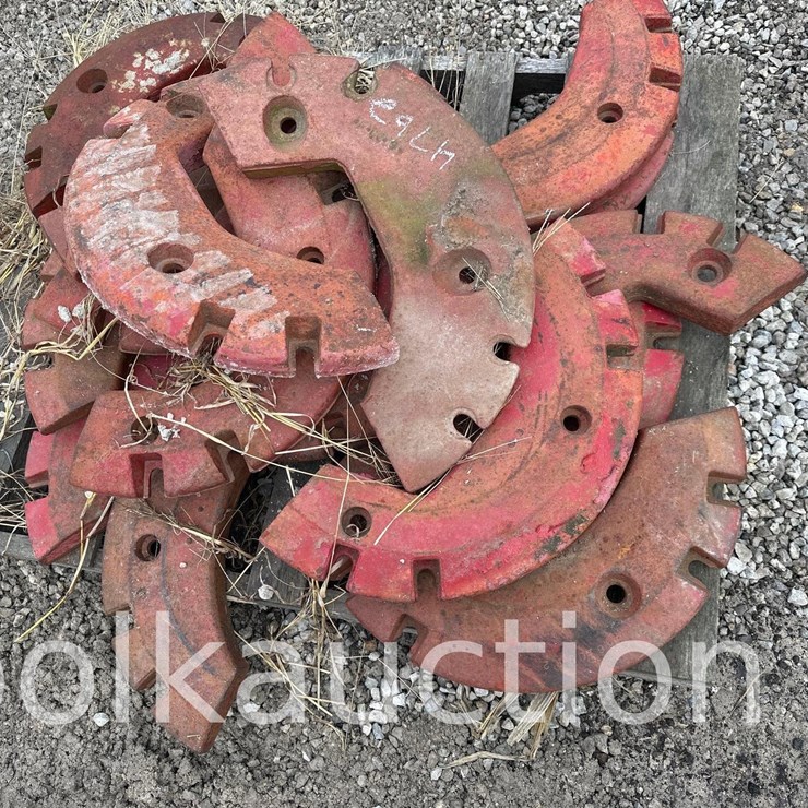 (9) REAR SPLIT WHEEL WEIGHTS (SOLD x $) (WF)