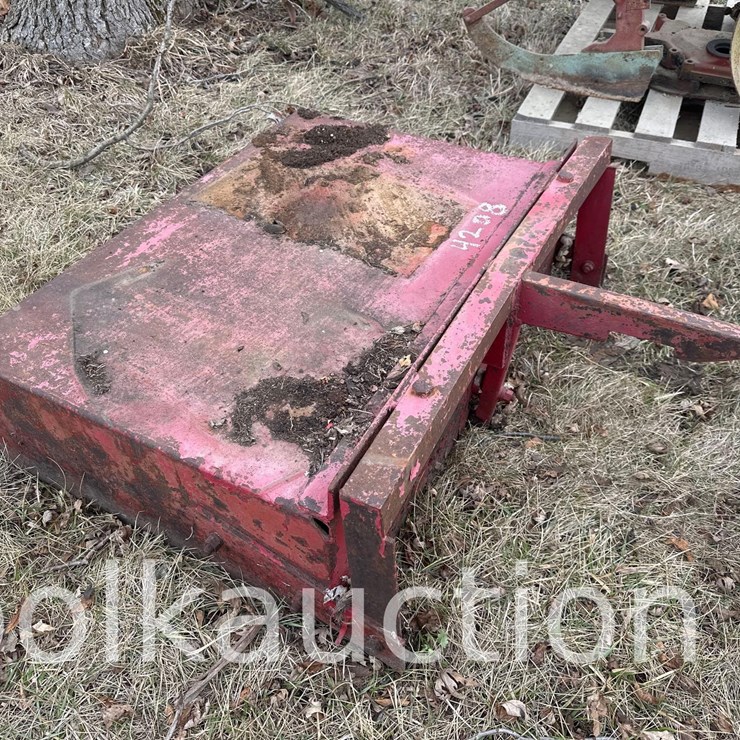 1PT FAST HITCH GRADER BOX - 38" (HESS)