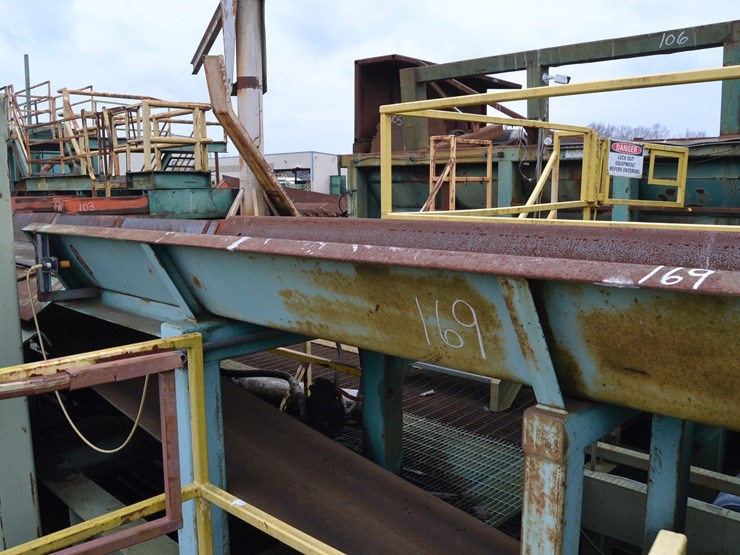 24"x120'-belt-log-conveyor-w-4-arm-log-sweep-no-drive-image-3