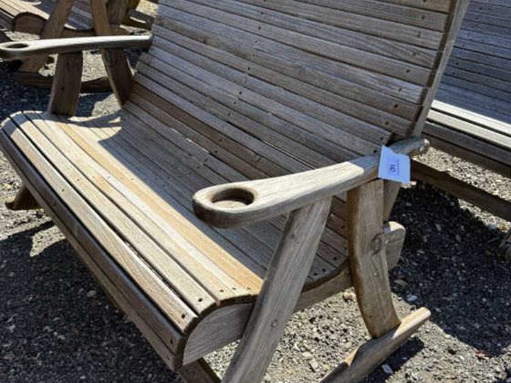 #143-•-wooden-patio-rocker-love-seat-image-1