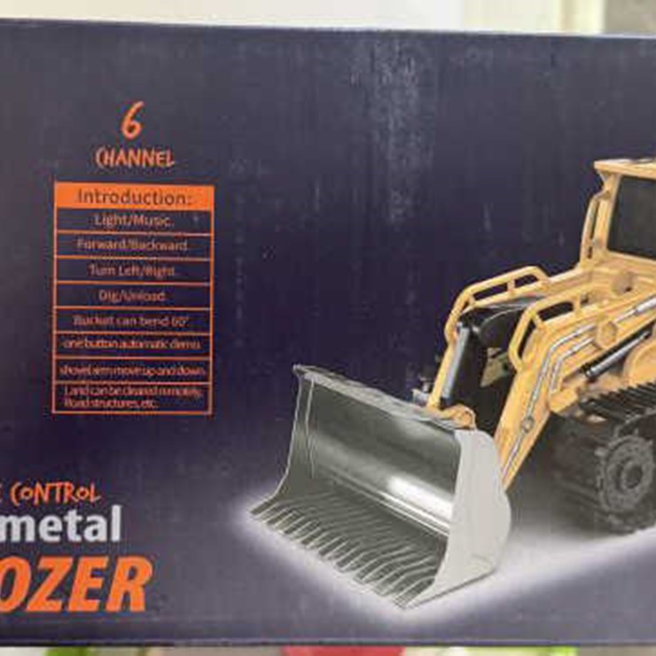 #124 • Die Cast Remote Control Bulldozer
