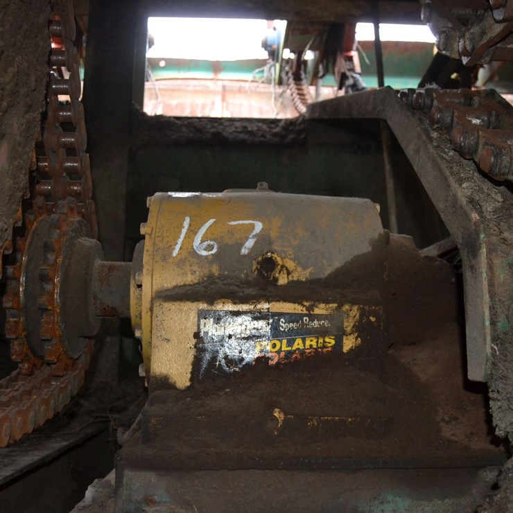 REX PLANT DRIVE 80 TO 1 RATIO 30HP MOTOR