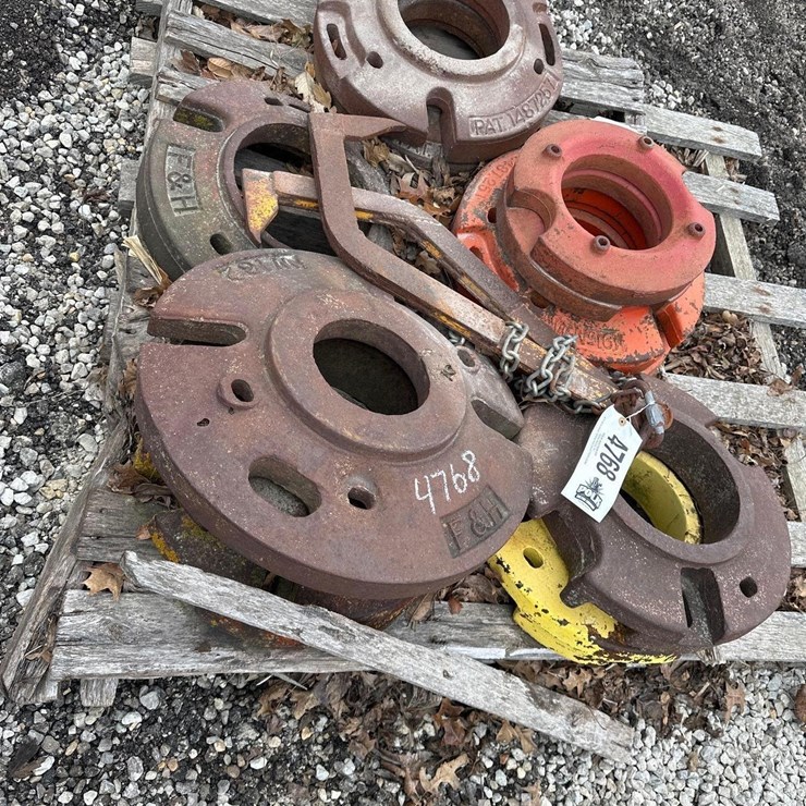 (12) MISC WEIGHTS (SOLD x $) (WF)