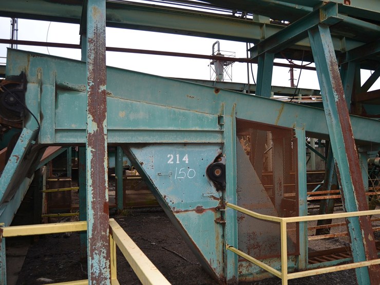 188'-all-steel-waste-conveyor-w/-110-ladder-back-chain-w/-bottom-return-no-drive-image-1