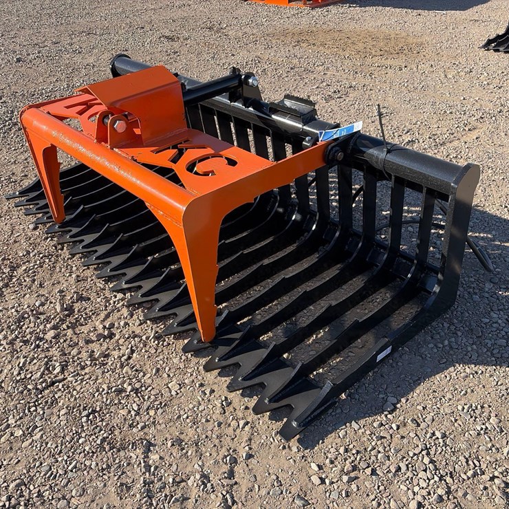 Single Cylinder Skeleton Grapple Bucket v3