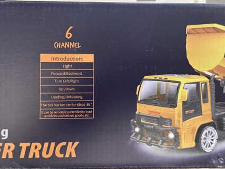 #122-•-die-cast-remote-control-dump-truck-image-1