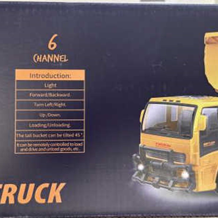 #122 • Die Cast Remote Control Dump Truck
