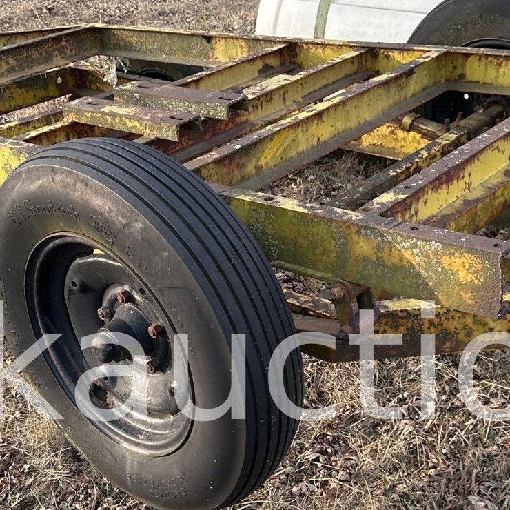 (2) SINGLE AXLE TRAILERS (NO TITLES) (HESS)