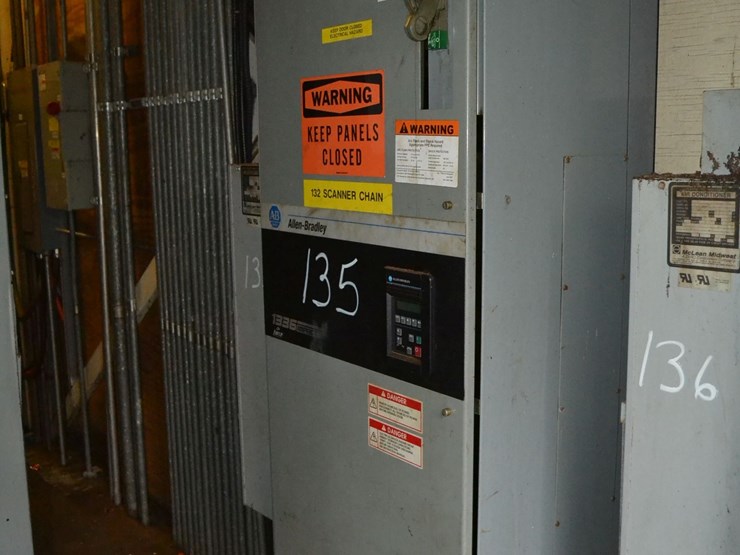 allen-bradley-100hp-flux-vector-drive-starter-w/-disconnect-image-1
