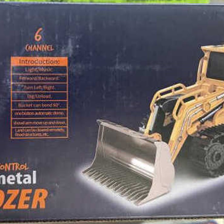 #126 • Die Cast Remote Control Bulldozer