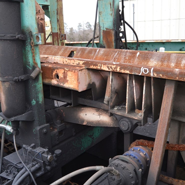 FRANO 16' INFEED TO NICHOLSON DEBARKER W HYDRAUIC DRIVE
