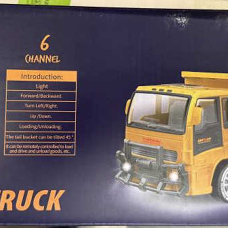 #119 • Die Cast Remote Control Dump Truck