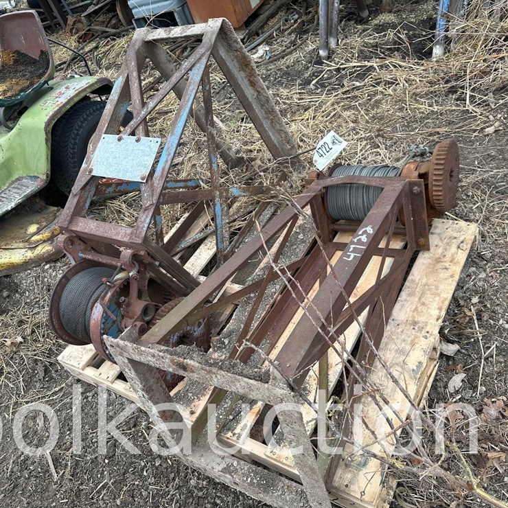 (2) CABLE WINCHES (WF)