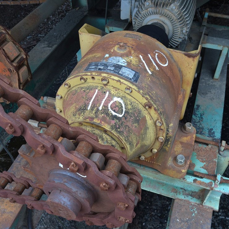 REX PLANT DRIVE 80 TO 1 RATIO W/ 25H MOTOR