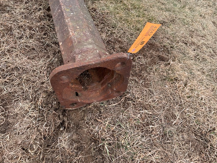 #4242-•-steel-vintage-gas-station-sign-pole-image-3