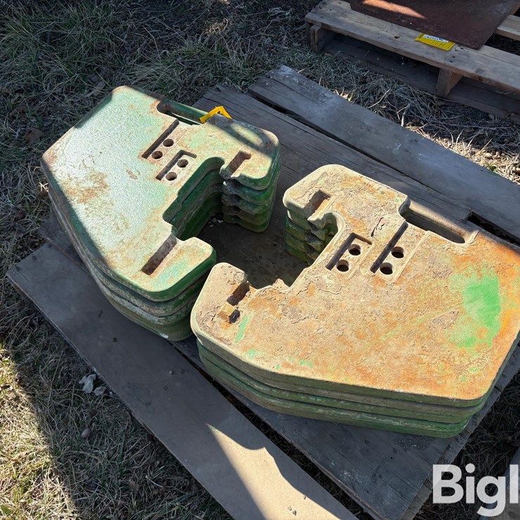 John Deere RR127764 Suitcase Weights
