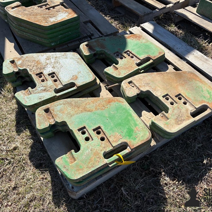John Deere Suitcase Weights