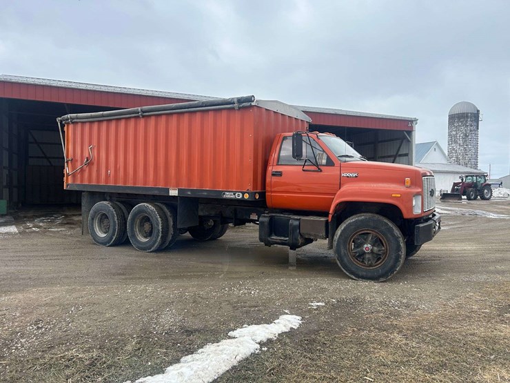 1991-chevy-kodiak-8500-tandem-grain-truck-with-18ft-bed-image-5