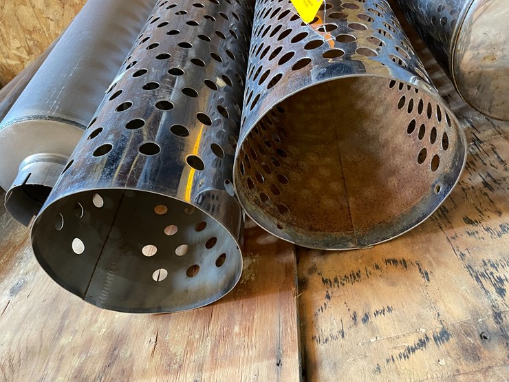 #8041-•-(2)-exhaust-pipes-and-(2)-heat-shields-image-2