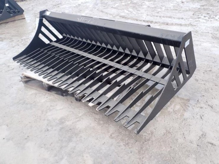 unused-great-bear-72-in.-skid-steer-rock-bucket-image-1