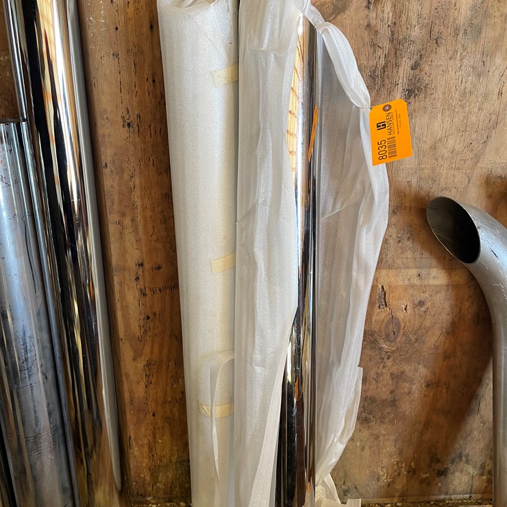 #8035 • (2) Exhaust Pipes