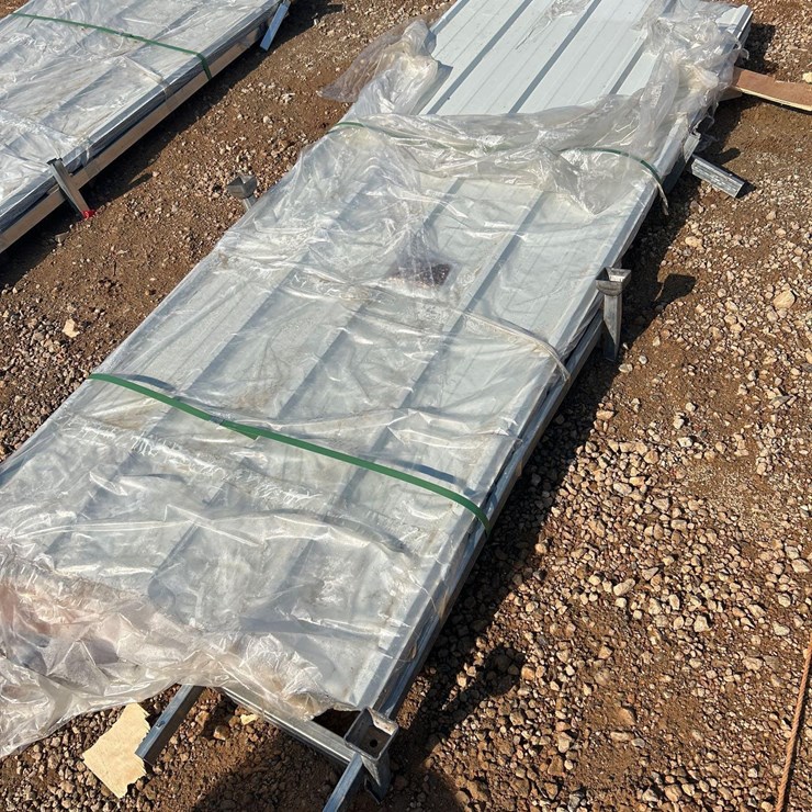 QTY OF 36IN X 8FT METAL PANELING