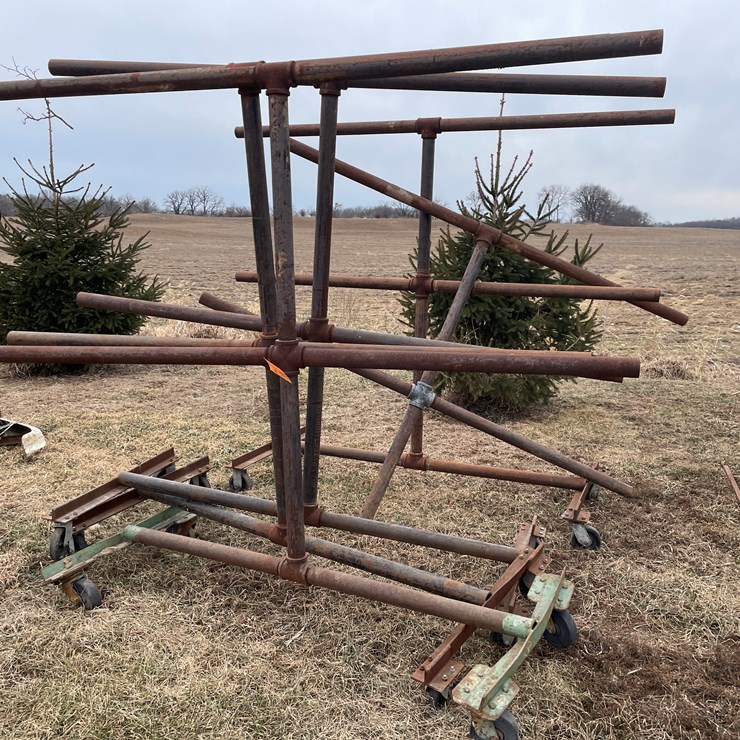 #4244 • Steel Rolling Racks