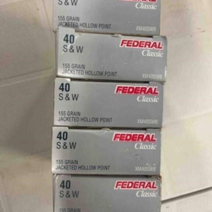 Federal 40 S&W ammo