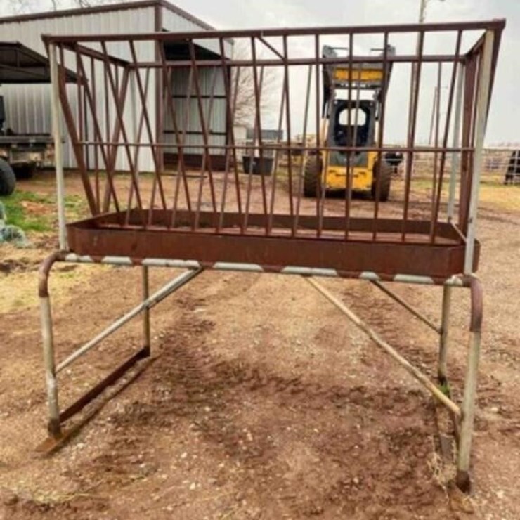 Square Bale Horse Feeder