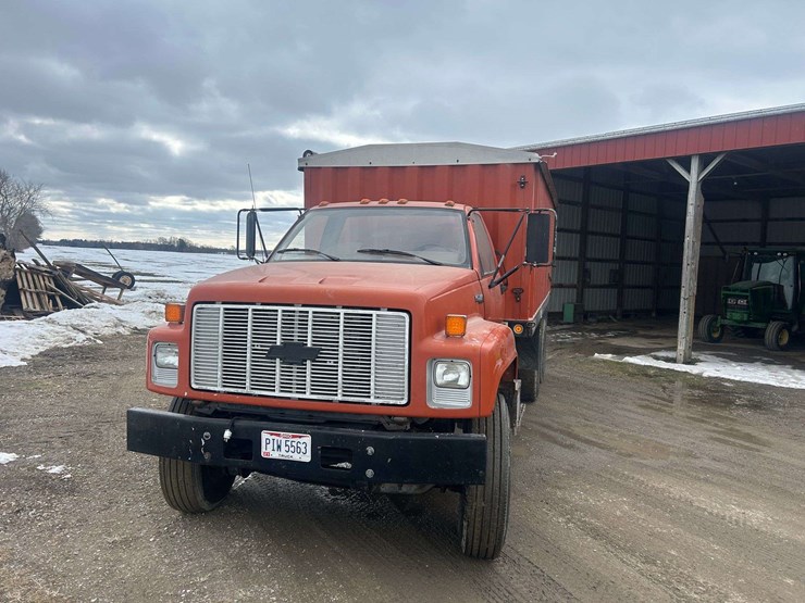 1991-chevy-kodiak-8500-tandem-grain-truck-with-18ft-bed-image-6