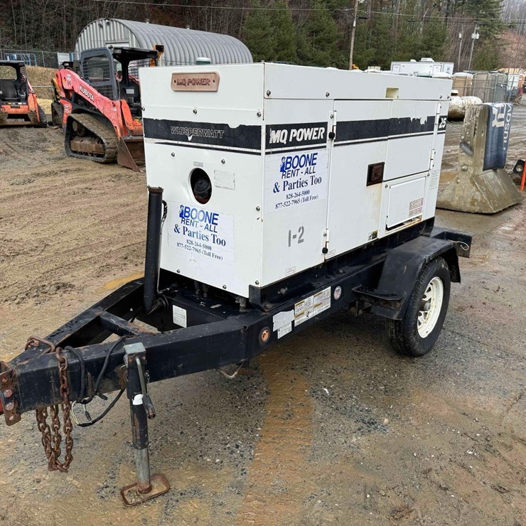 2006 MULTIQUIP WHISPERWATT DCA-25SSIU2 DIESEL POWERED AC GENERATOR