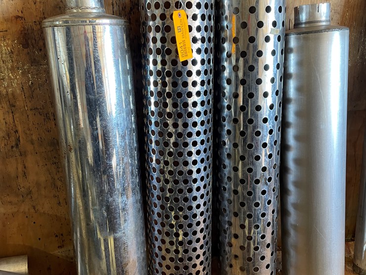 #8041-•-(2)-exhaust-pipes-and-(2)-heat-shields-image-1