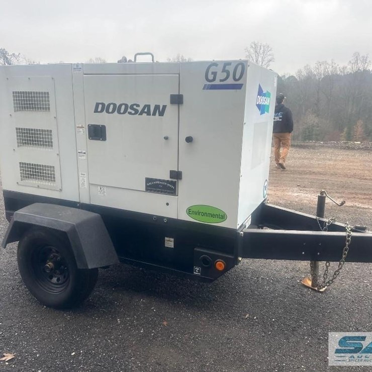 2019 DOOSAN G50WD0-3A-T4F PORTABLE GENERATOR