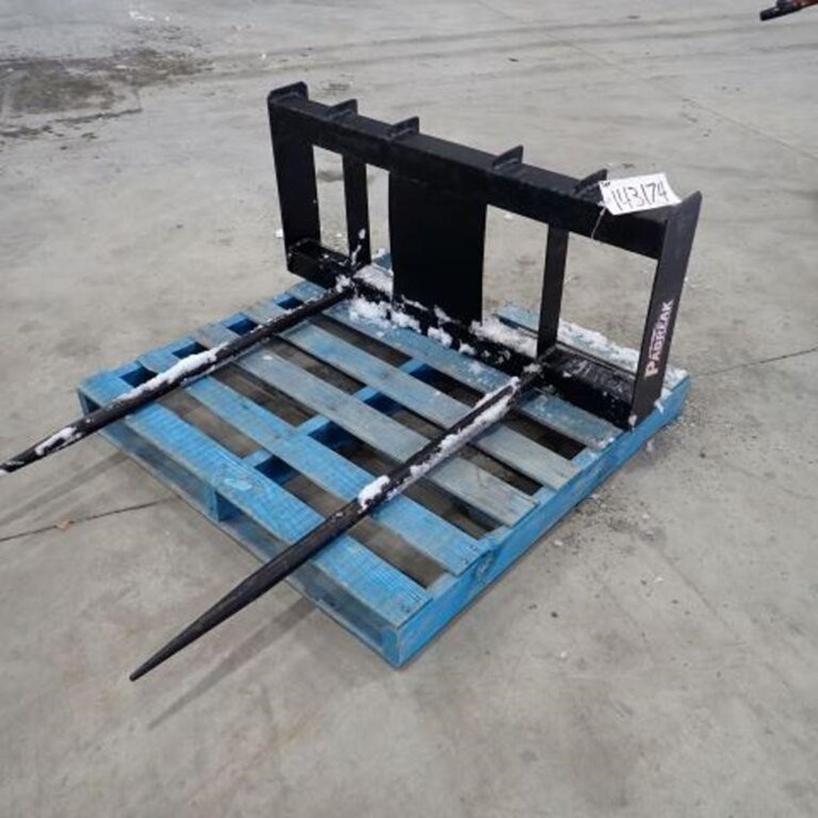UNUSED Pabreak 43 In. Skid Steer Hay Spear