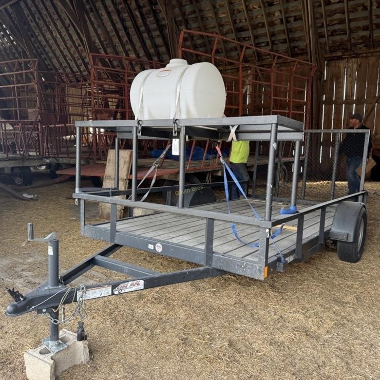 2019 Teske 6'x12' Low Pro Trailer