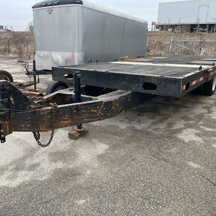 #1434 • 1977 Miller Tilt Bed Trailer (Has WI Title) (OF)