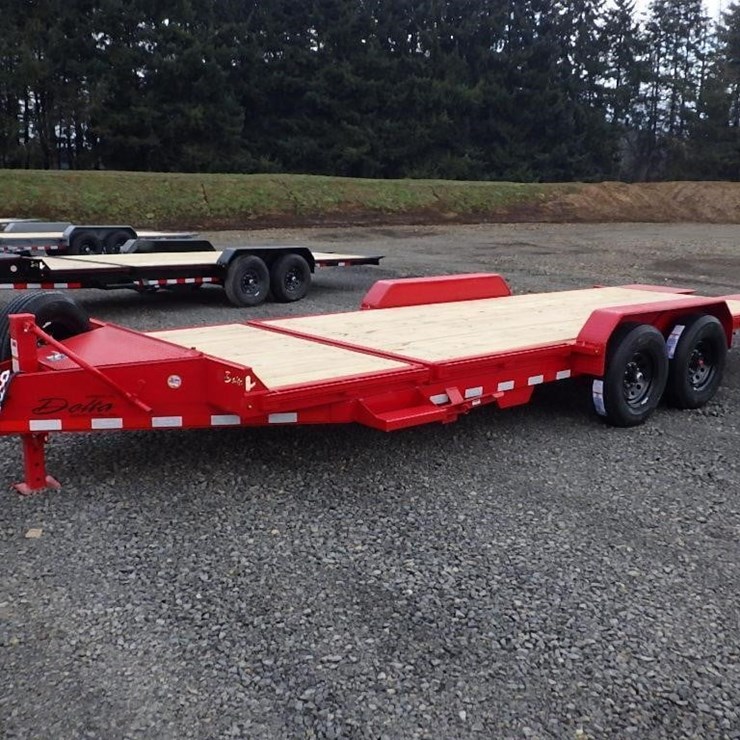 2026 Delta 7'x20' T/A Tilt Deck Trailer