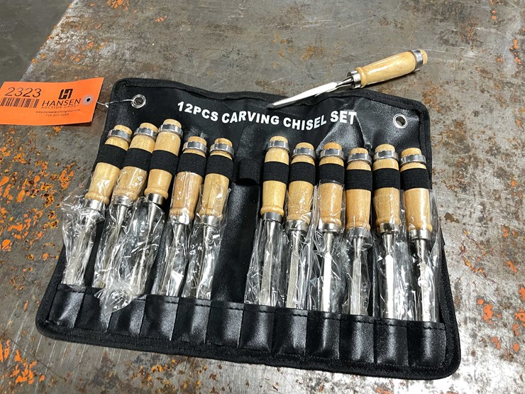 #2323-•-new-12-piece-carving-chisel-set-(cw)-image-5