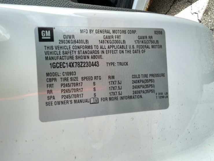 #1429-•-2008-white-chevy-silverado-(has-wi-title)-(of)-image-45