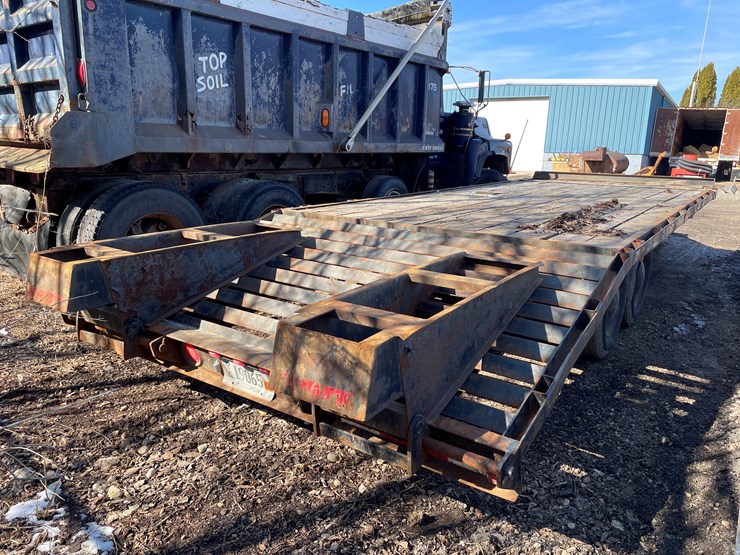 #6060-•-1995-true-line-tandem-axle-equipment-trailer-(has-wi-title)-image-4