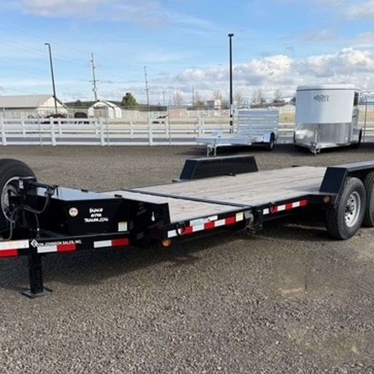 2024 Snake River TLT-EQ20-15.4K Split Tilt Trailer