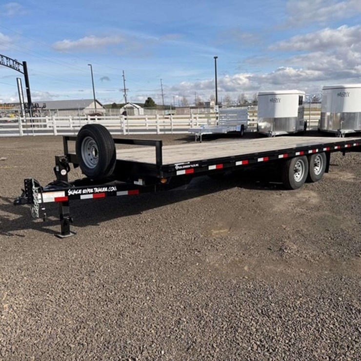 2023 Snake River DOEQ24-14K Flatbed Trailer