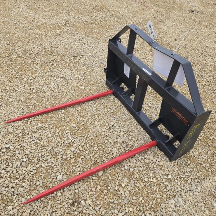 #8088 • NEW LANDHONOR SKID STEER BALE SPEAR