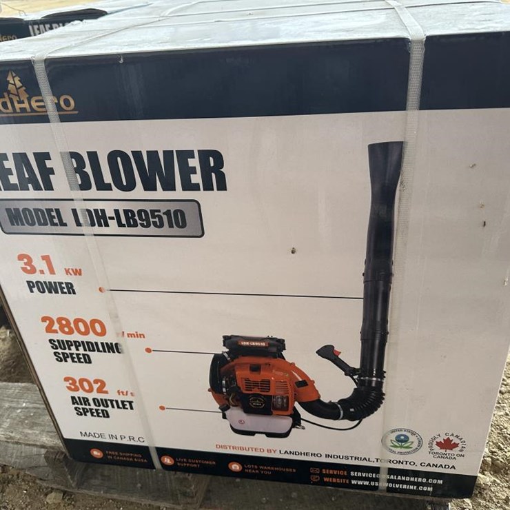 #8045 • NEW LANDHONOR GAS POWERED LEAF BLOWER
