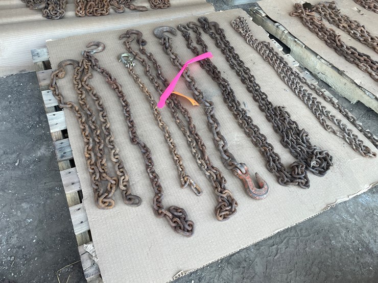 #6011-•-pallet-of-various-size-chain-image-1